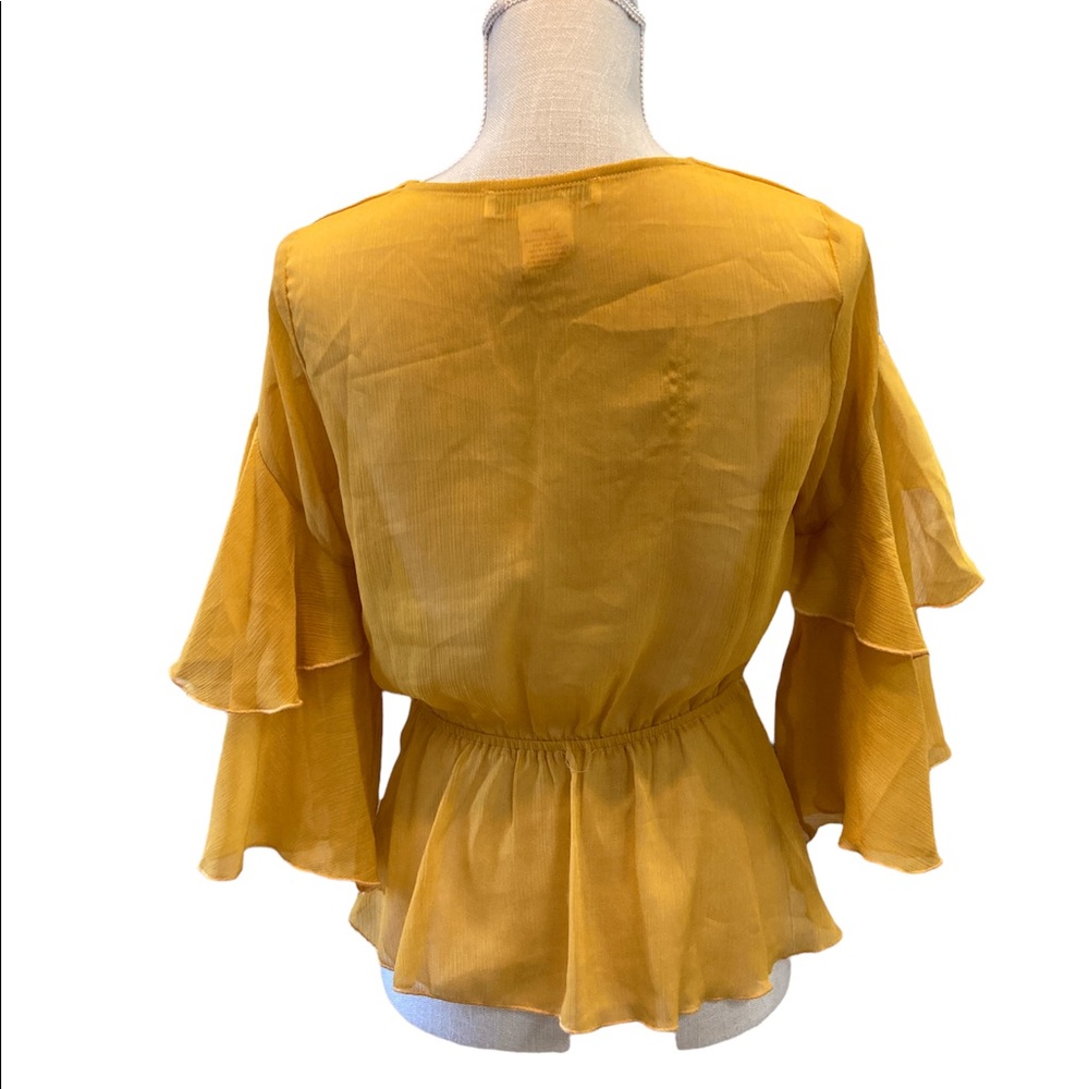 Flying Tomato Yellow Crop Top - Picture 3 of 7